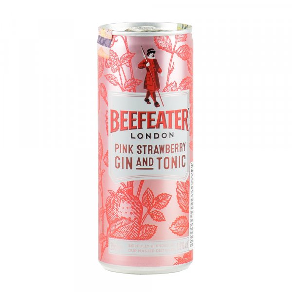 Gin Beefeater&tonic pink 4,9%  0.25l  plech
