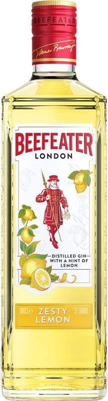 Gin Beefeater Zesty Lemon 37,5% 1 l
